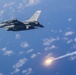 Fighting Falcon Fires Flare Over Florida