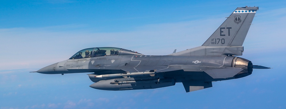 Fighting Falcon Flies over Florida