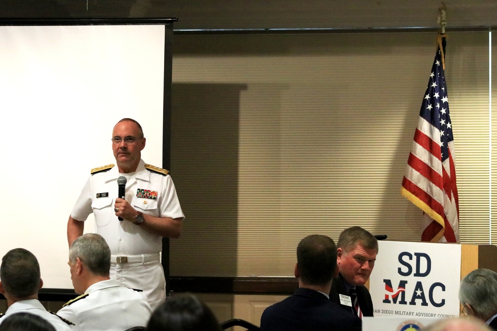 Navy Surgeon General Speaks at San Diego Military Advisory Council Meeting