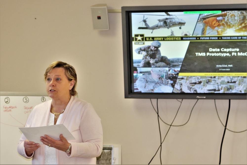 U.S. Transportation Command holds training on TMS prototype at Fort McCoy