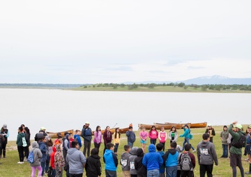 Corps, Volunteers Row and Tell at Black Butte Lake
