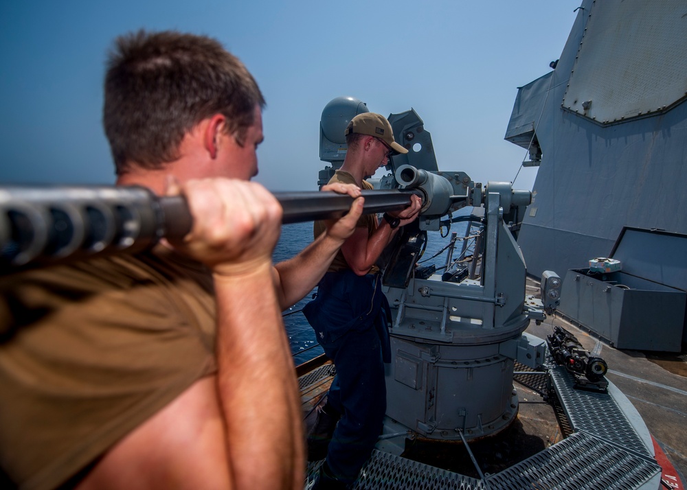 USS Bainbridge Deployment