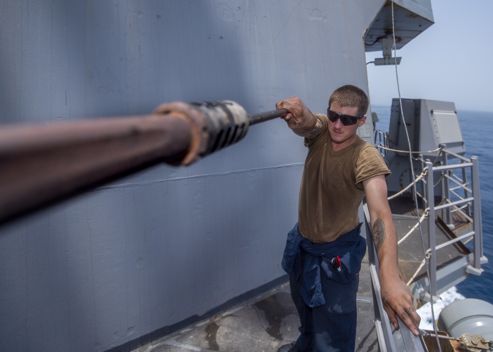 USS Bainbridge Deployment