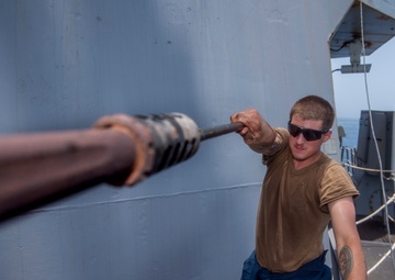 USS Bainbridge Deployment