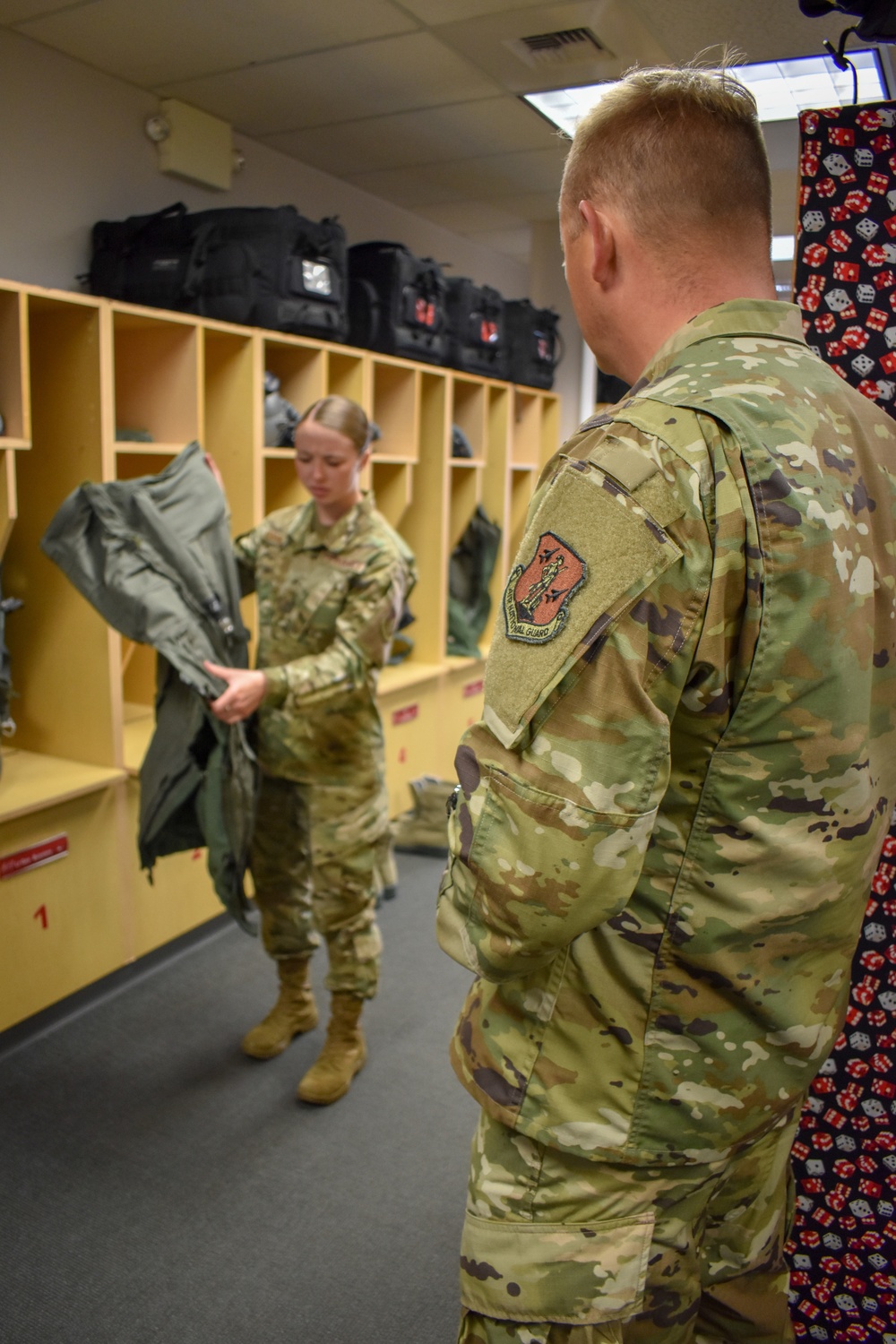 134th ARW Airmen Visit the 90th Fighter Squadron