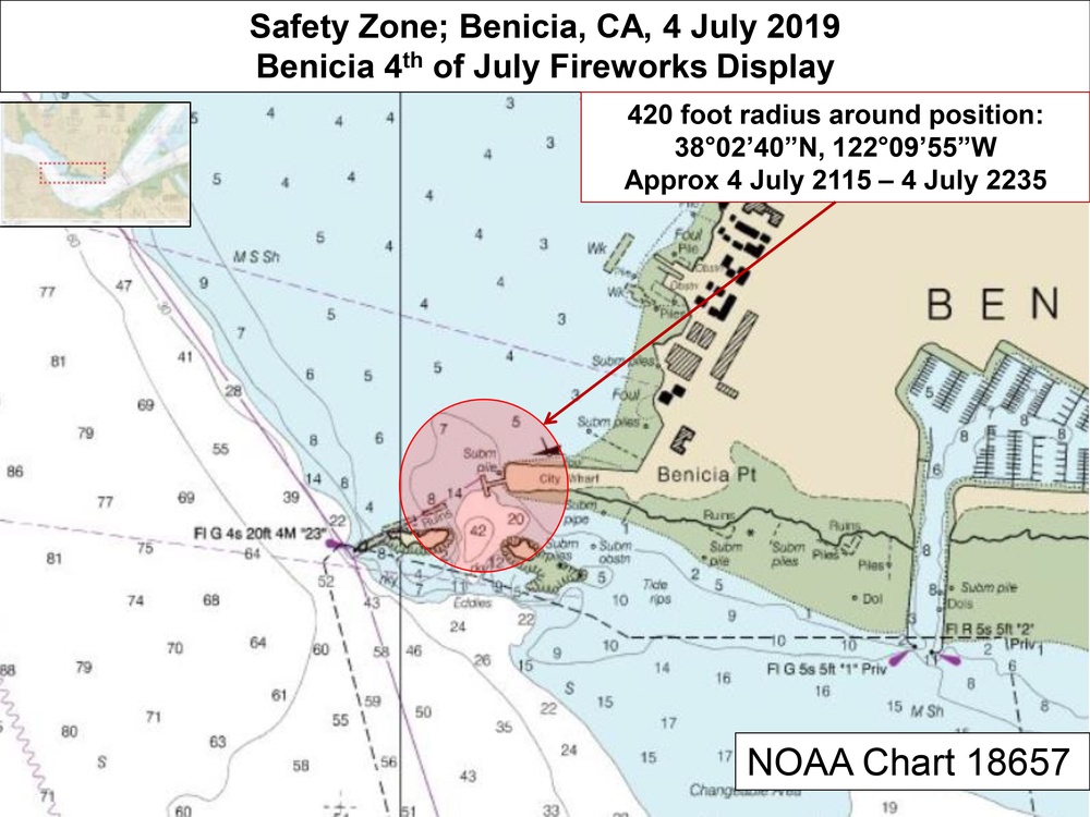 Benicia Fourth of July Safety Zone 2019
