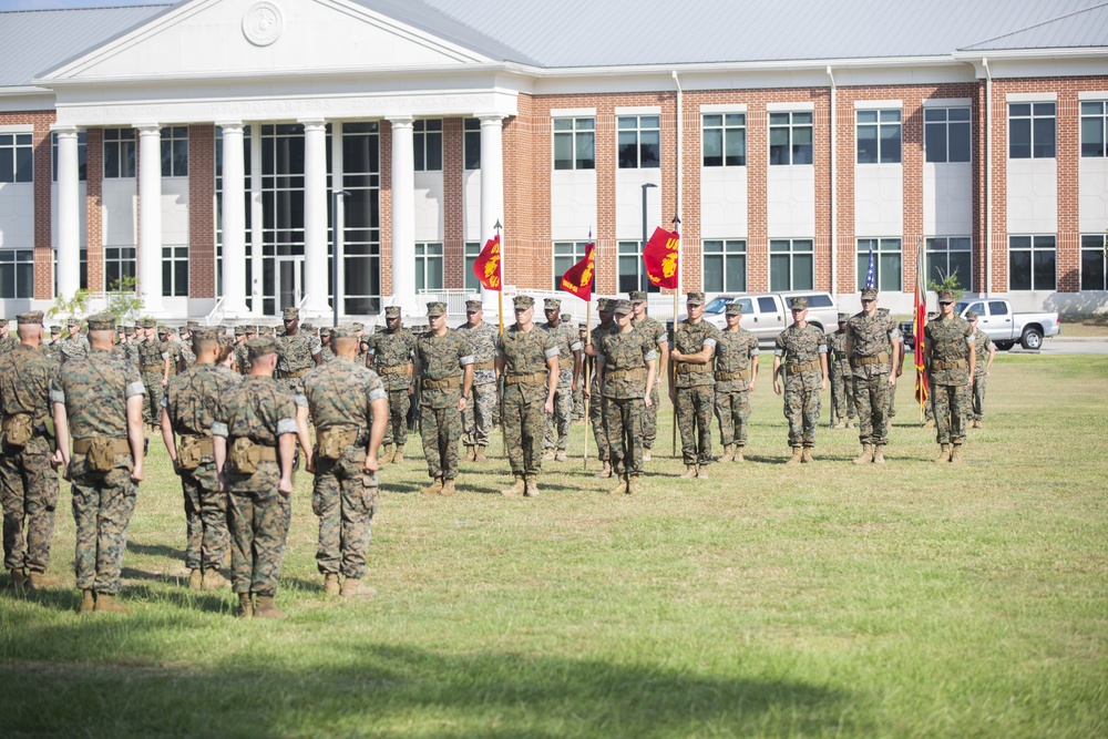 Marine Wing Communication Squadron 28 Change of Command