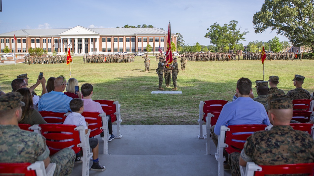 Marine Wing Communication Squadron 28 Change of Command