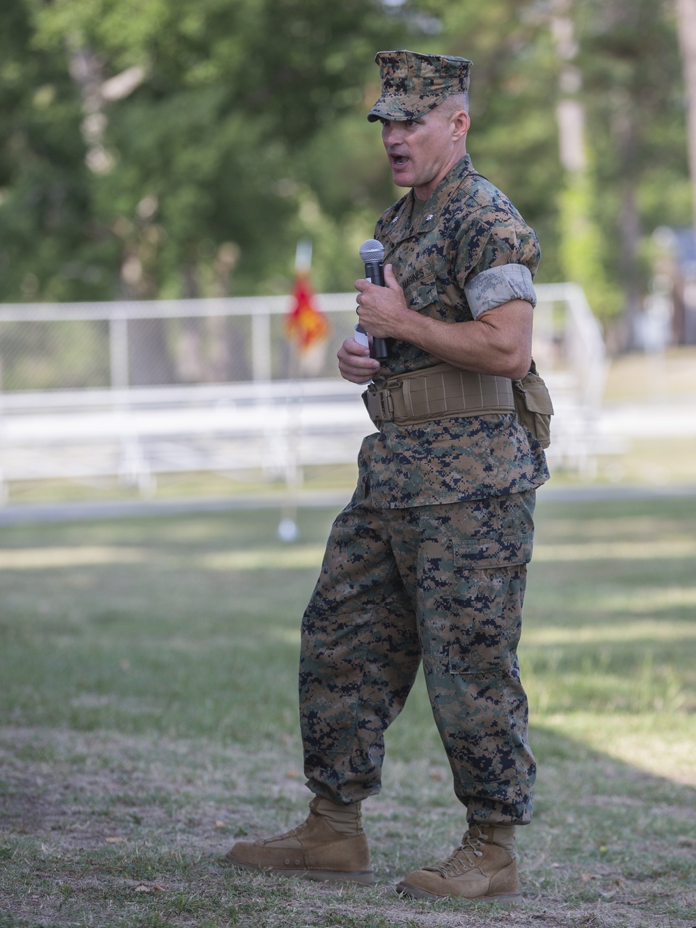 Marine Wing Communication Squadron 28 Change of Command