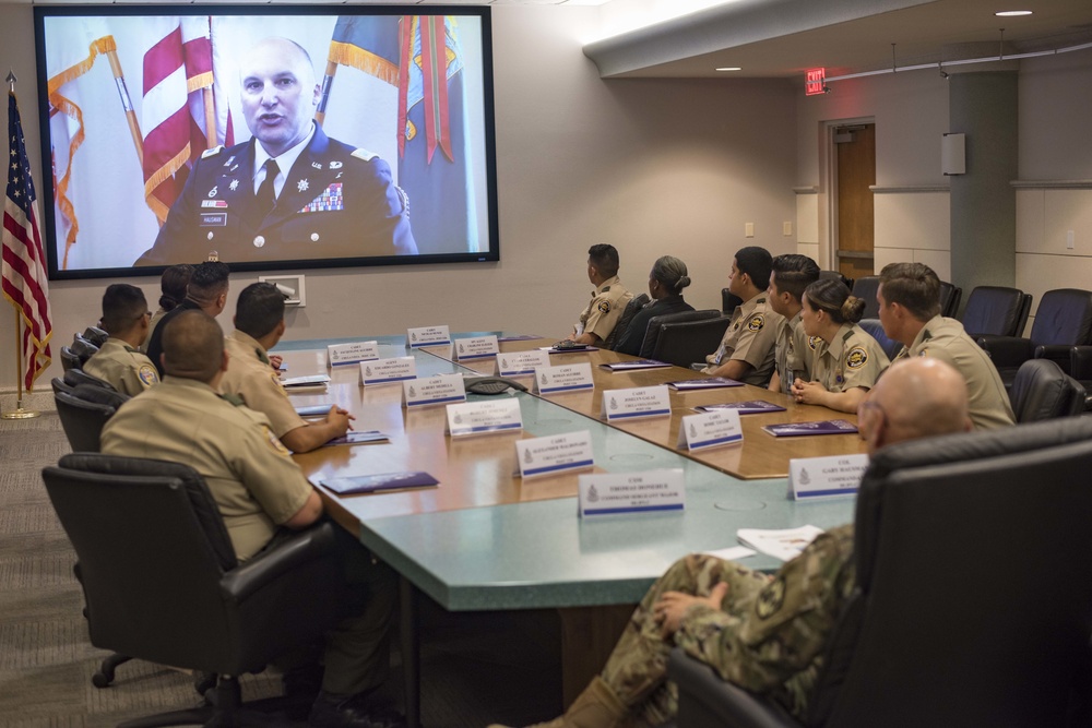 Border Patrol Explorers make first-ever visit to Presidio of Monterey