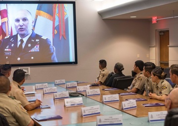 Border Patrol Explorers make first-ever visit to Presidio of Monterey