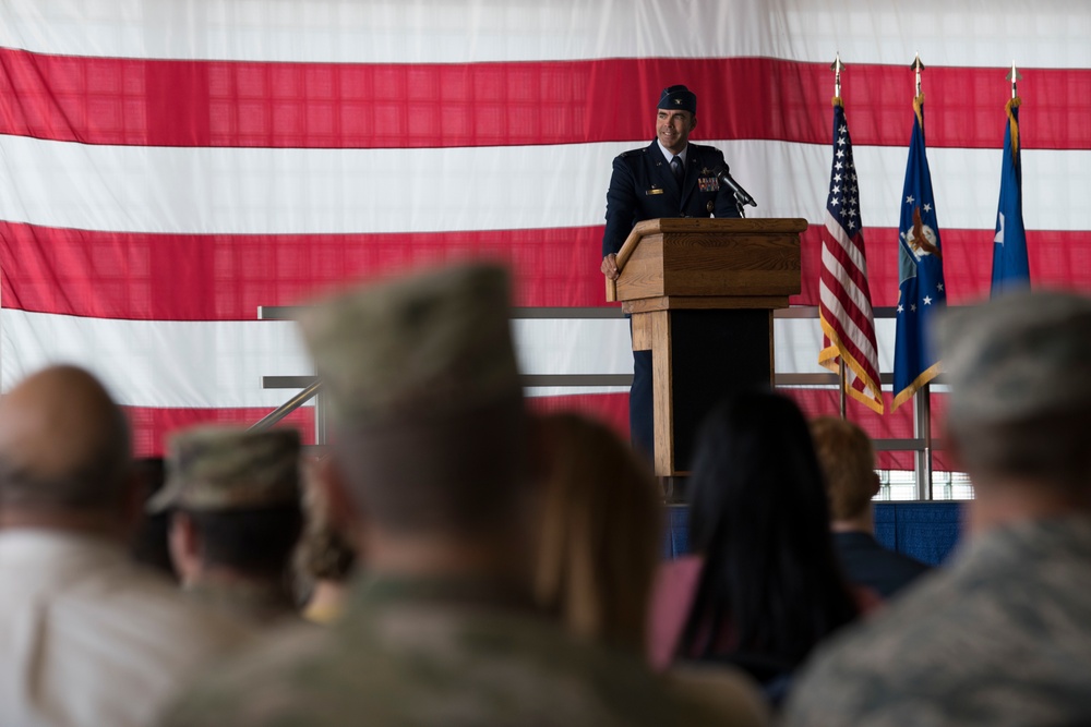 366th Fighter Wing holds change of command