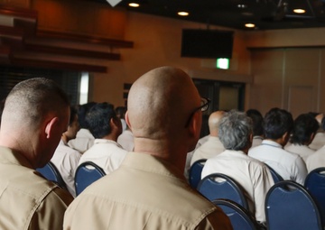 Seventeen air station employees retire