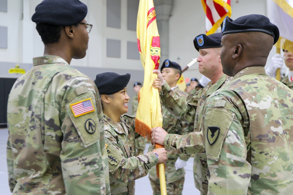 Buack Takes Command of Camp Casey