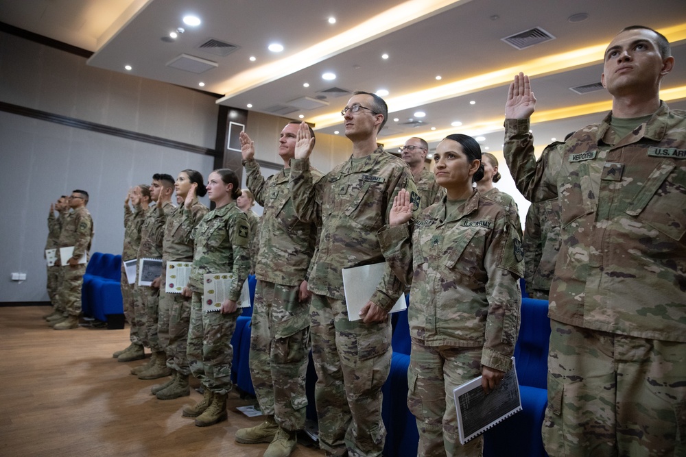 ASG-J holds NCO Induction Ceremony at JTC