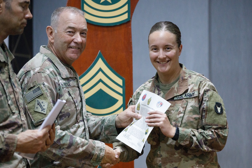 ASG-J holds NCO Induction Ceremony at JTC