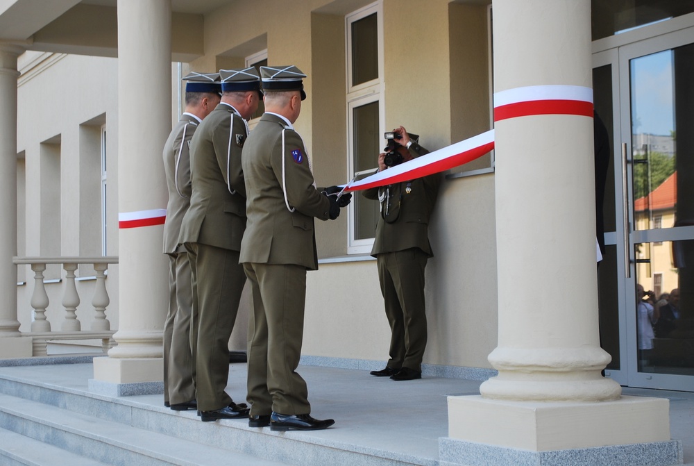 Area Support Group Poland Participates in Poland’s 14th Garrison Support Unit HQ Building Opening