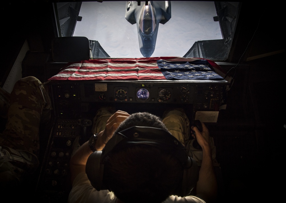 908th EARS refuels aircraft in support of OIR