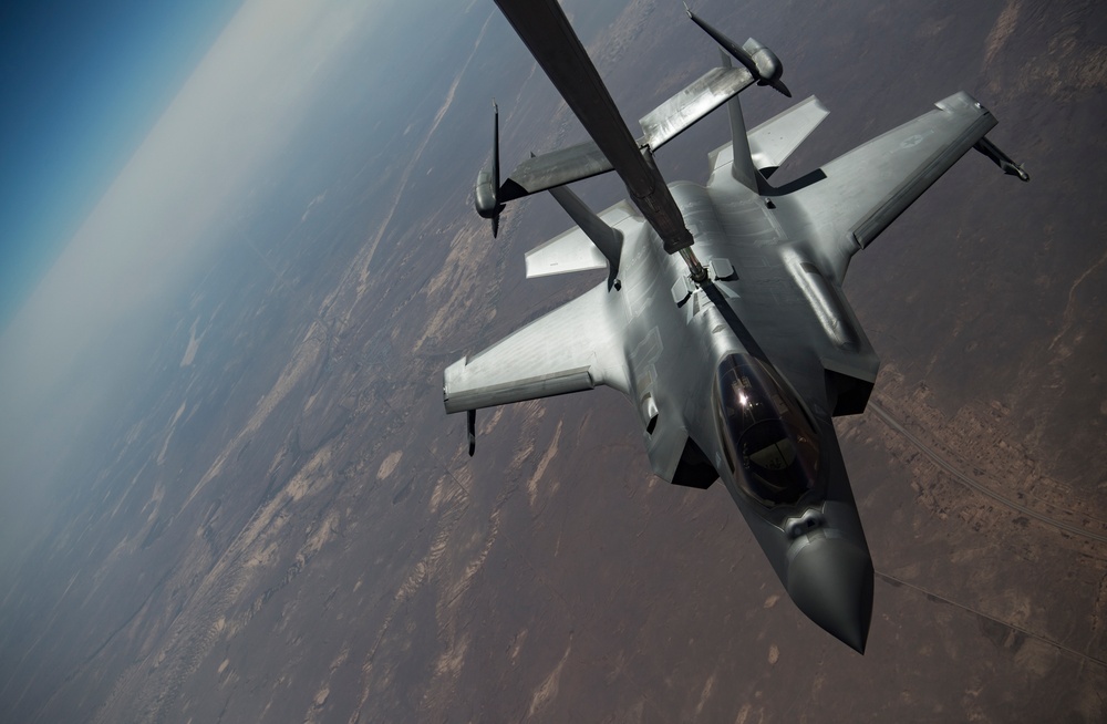 908th EARS refuels aircraft in support of OIR