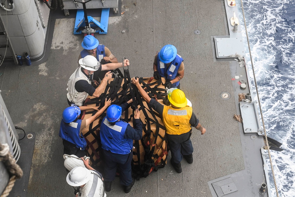 USS Antietam Replenishment-at-sea