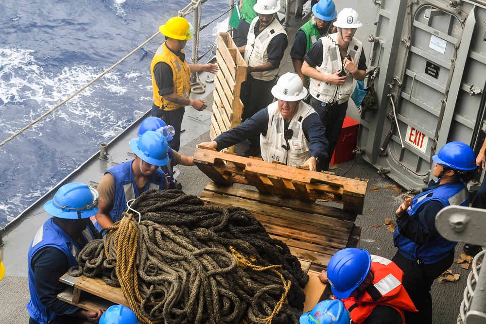 USS Antietam Replenishment-at-sea