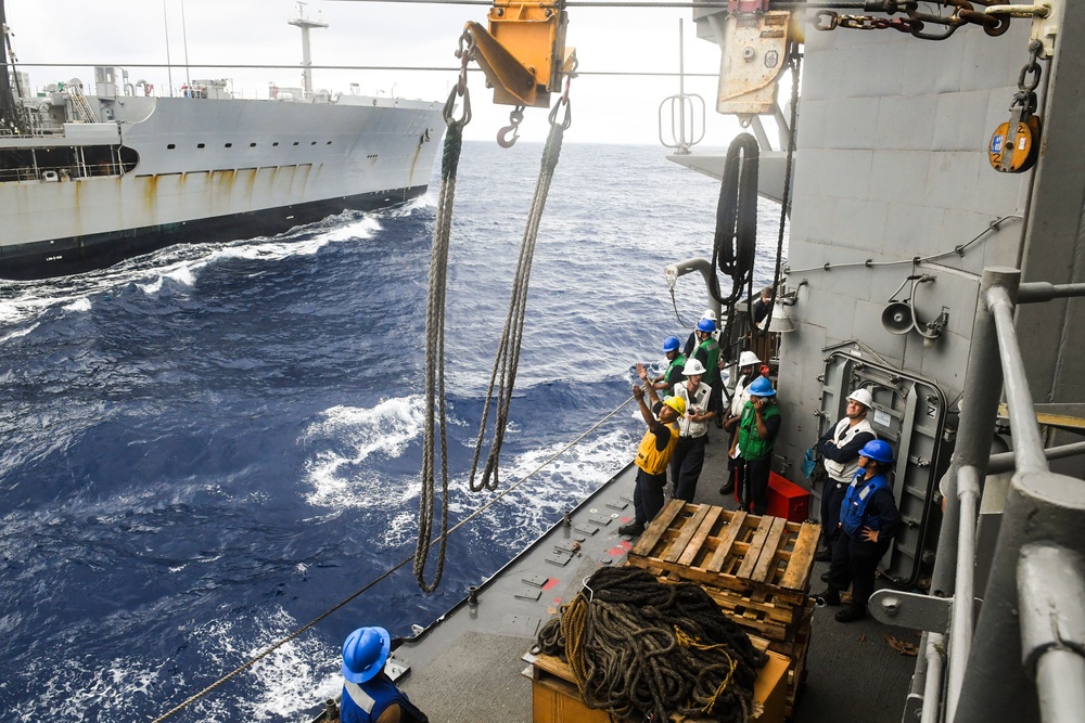 USS Antietam Replenishment-at-sea