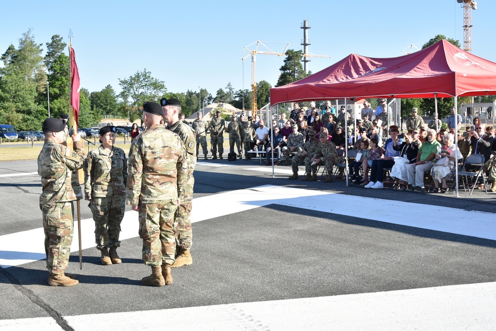 U.S. Army Health Clinic Grafenwoehr conduct Change of Command Ceremony
