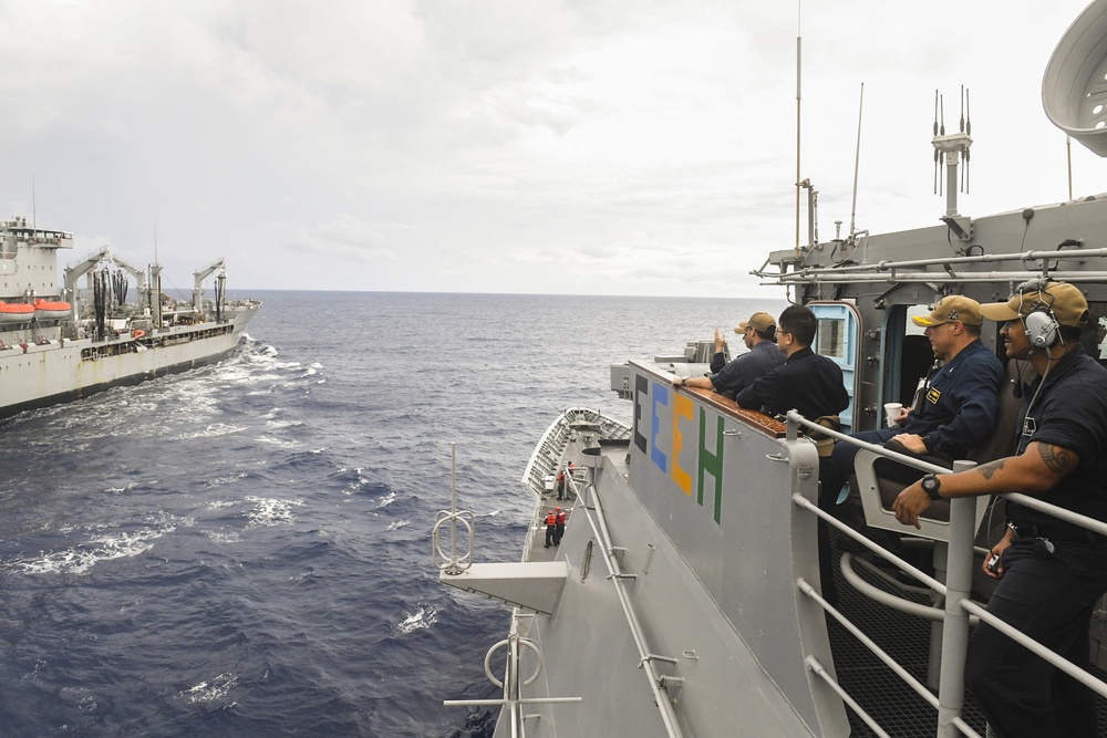 USS Antietam Replenishment-at-sea