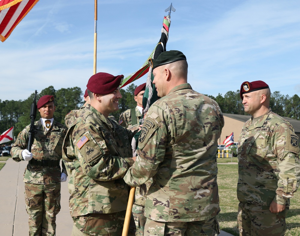 3rd Bn, 1st SWTG (A) Change of Command