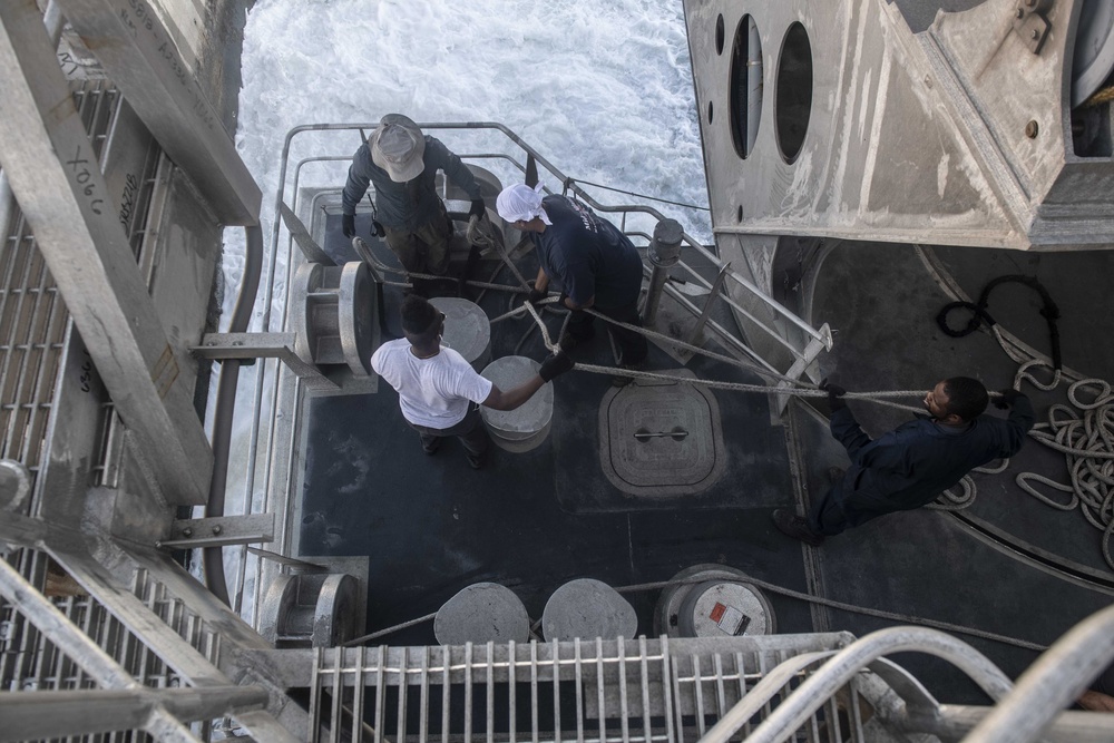 U.S. Navy Sends Second Ship to Gulf of Guinea, Promoting Progress Through Partnership