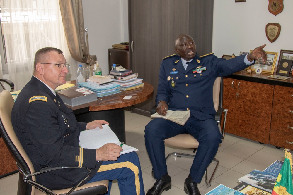 Vermont's Adjutant General Col. Gregory Knight visits State Partner Senegal