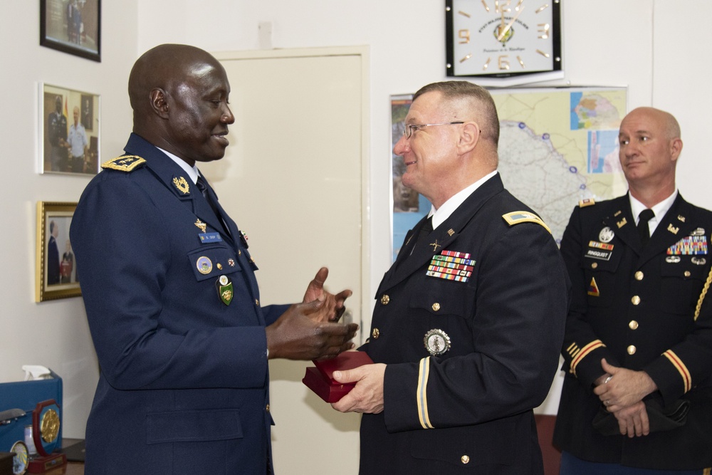 Vermont National Guard's Adjutant General Col. Gregory Knight visits state partner Senegal