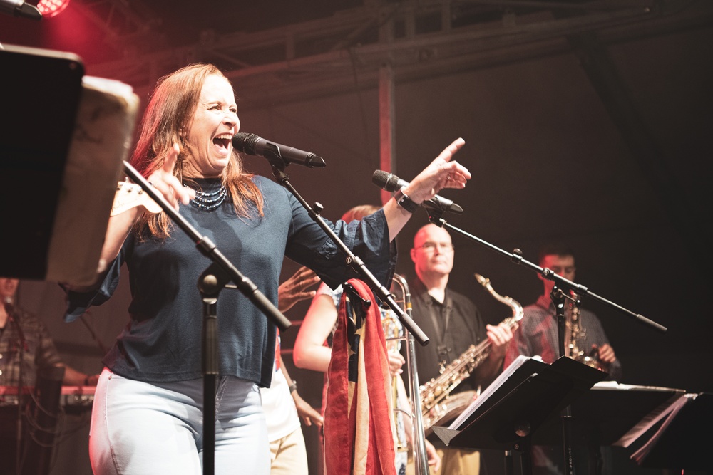 SHAPE International Band Performs at Independence Day Celebration