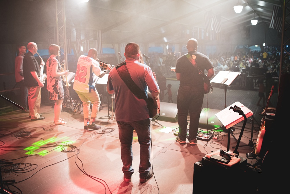 SHAPE International Band Performs at Independence Day Celebration