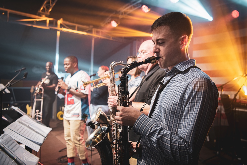 SHAPE International Band Performs at Independence Day Celebration