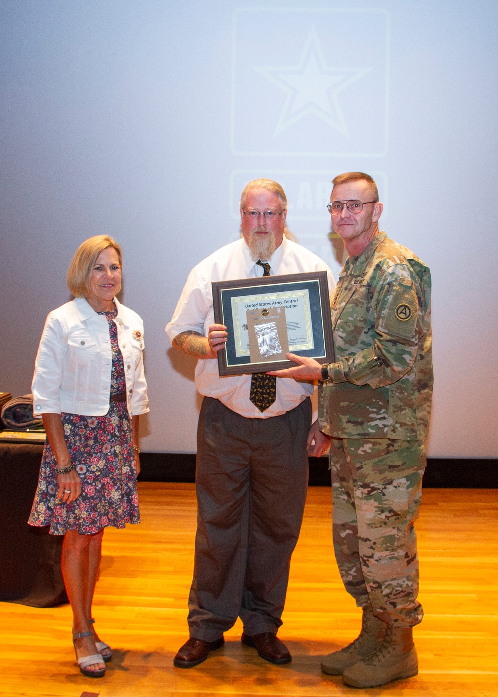 U.S. Army Central Volunteer Award Ceremony