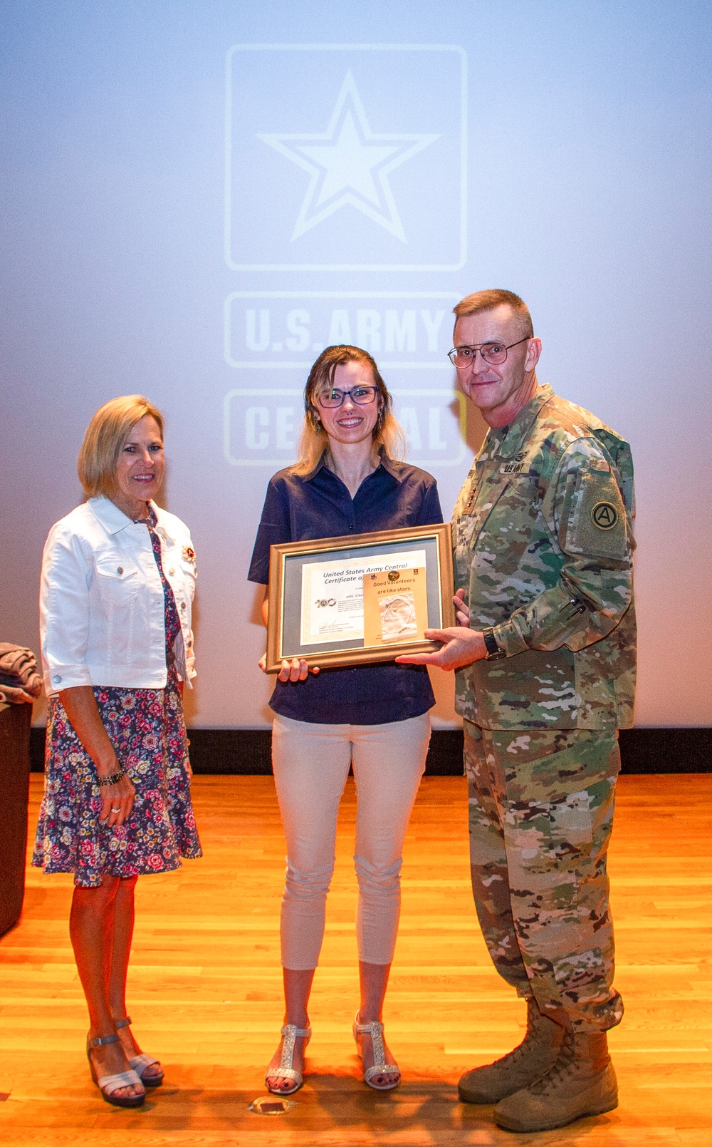 U.S. Army Central Volunteer Award Ceremony