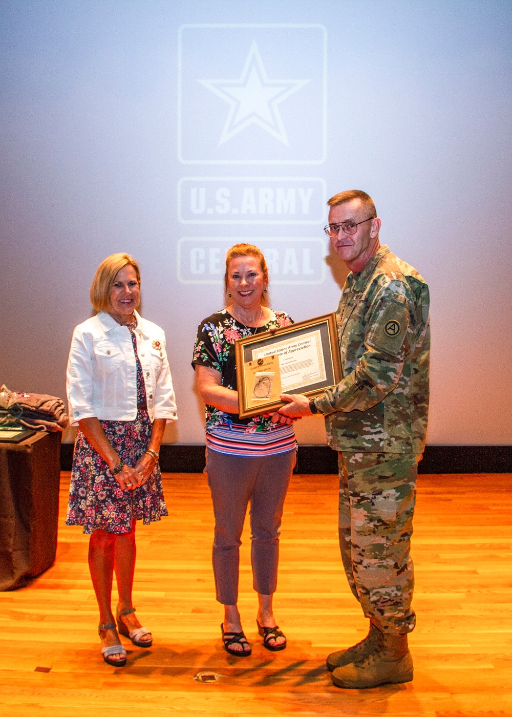 U.S. Army Central Volunteer Award Ceremony