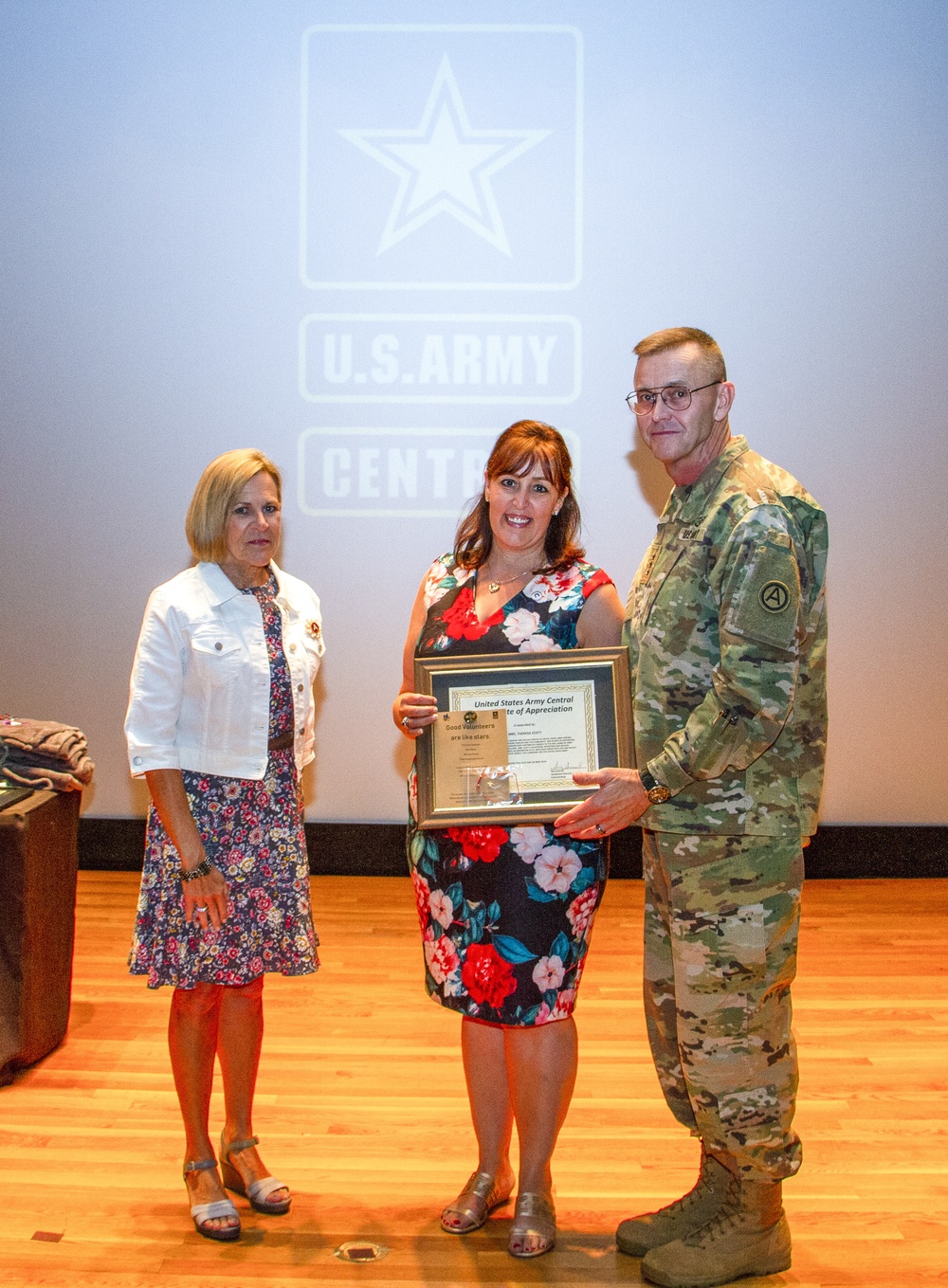 U.S. Army Central Volunteer Award Ceremony