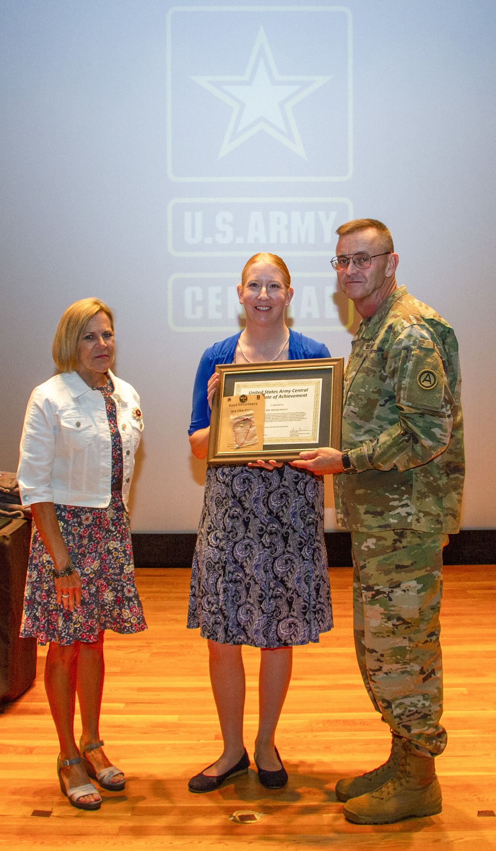 U.S. Army Central Volunteer Award Ceremony