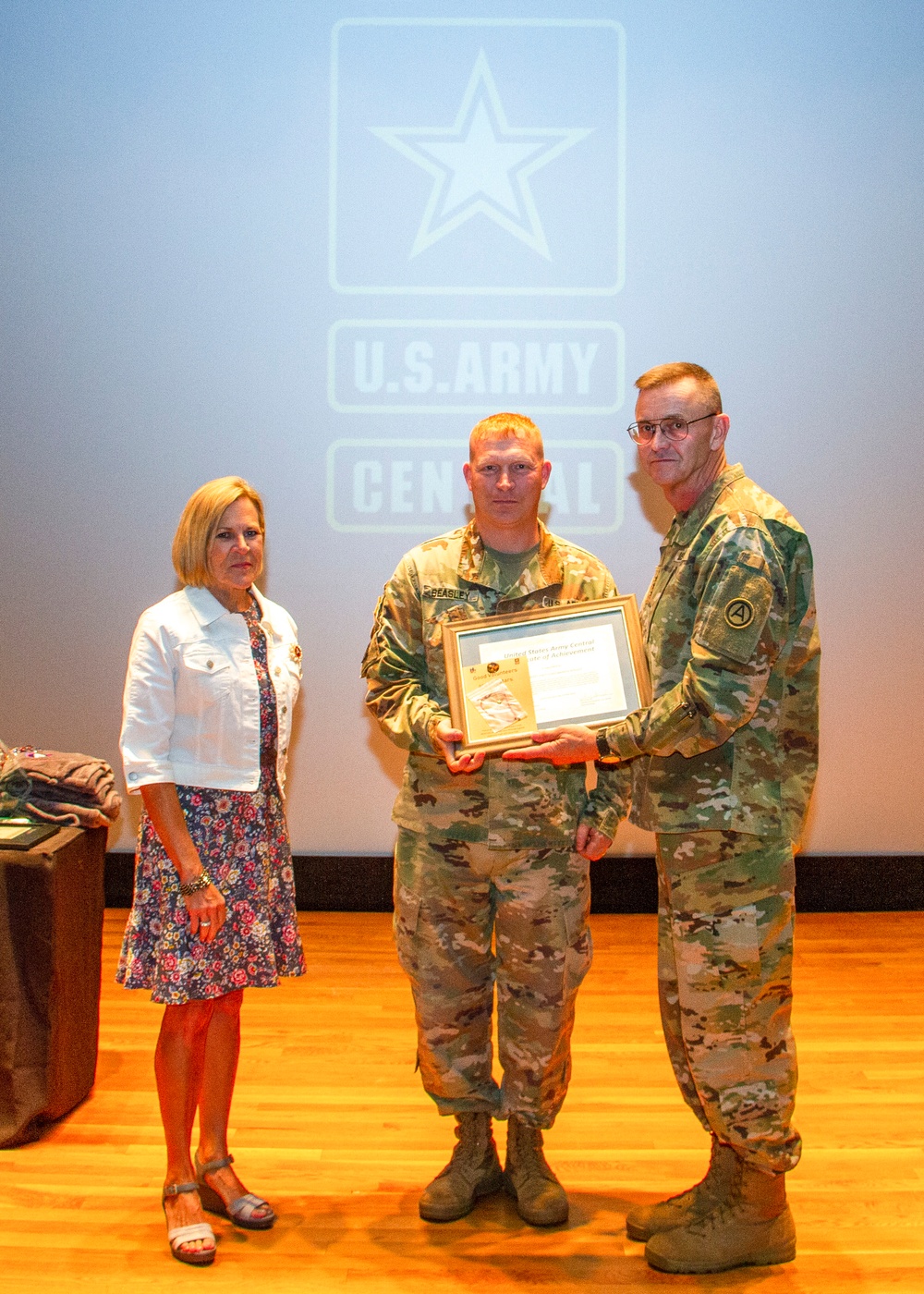 U.S. Army Central Volunteer Award Ceremony