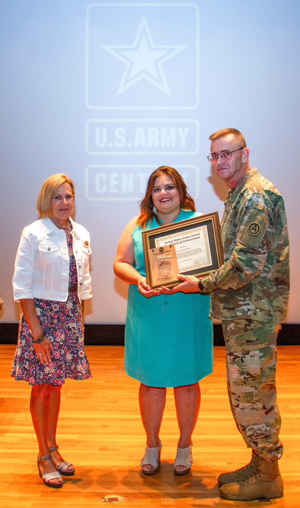 U.S. Army Central Volunteer Award Ceremony