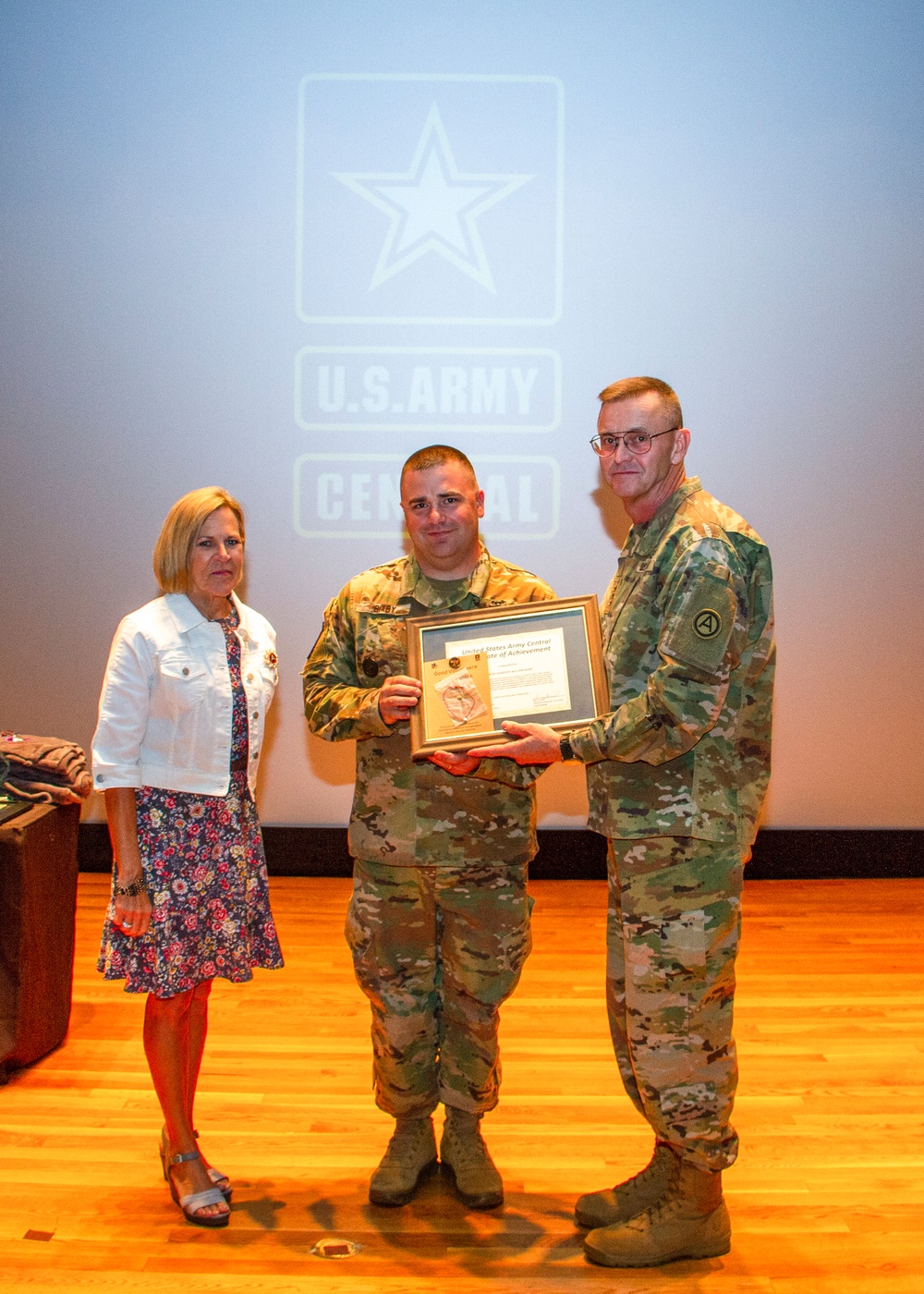 U.S. Army Central Volunteer Award Ceremony