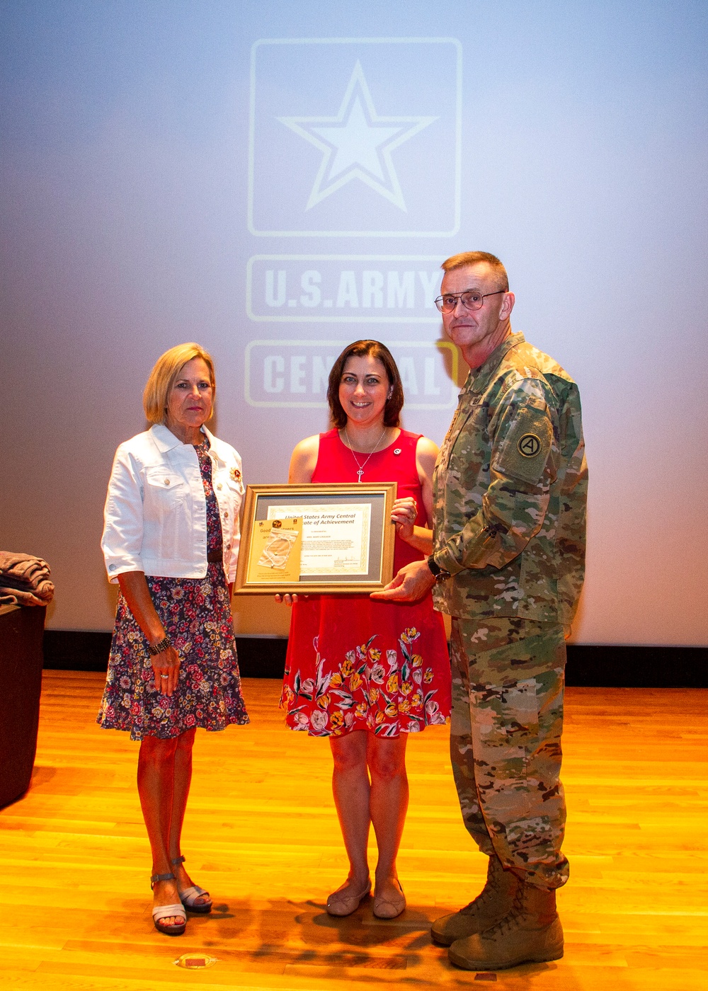 U.S. Army Central Volunteer Award Ceremony