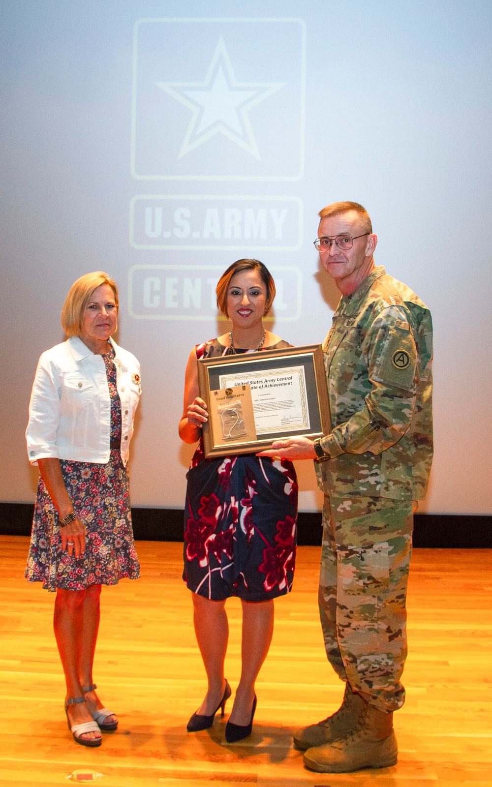 U.S. Army Central Volunteer Award Ceremony