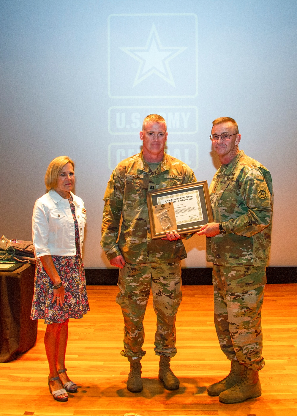 U.S. Army Central Volunteer Award Ceremony