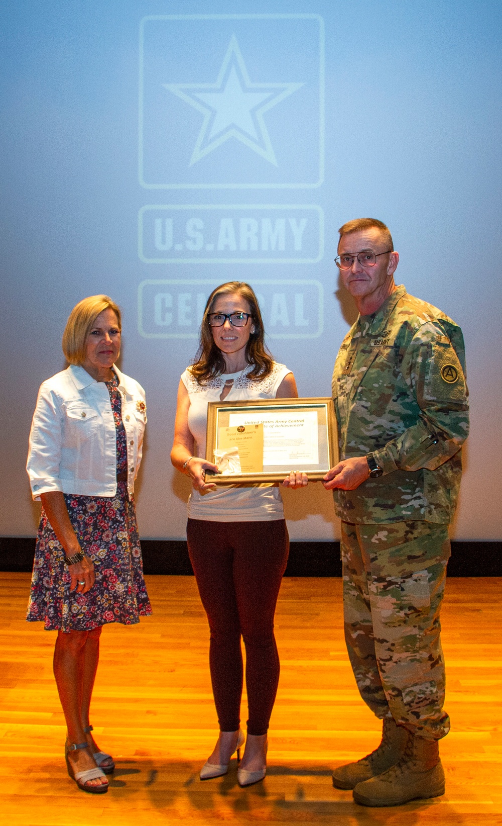 U.S. Army Central Volunteer Award Ceremony