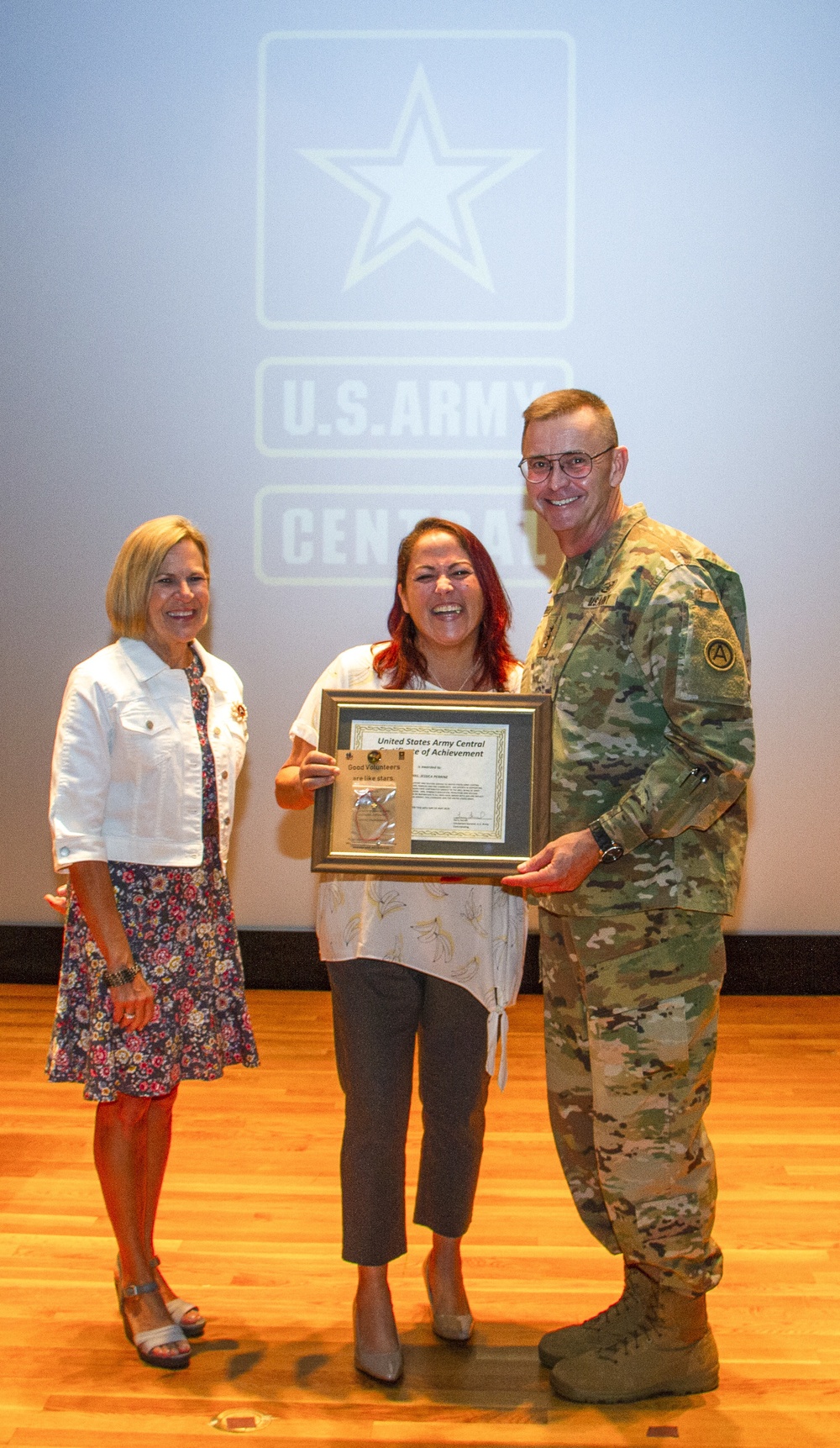 U.S. Army Central Volunteer Award Ceremony