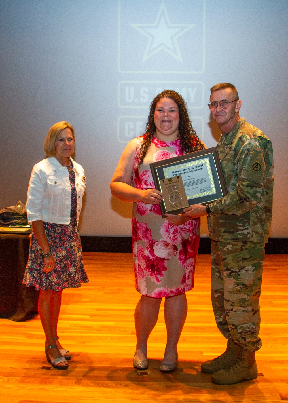 U.S. Army Central Volunteer Award Ceremony