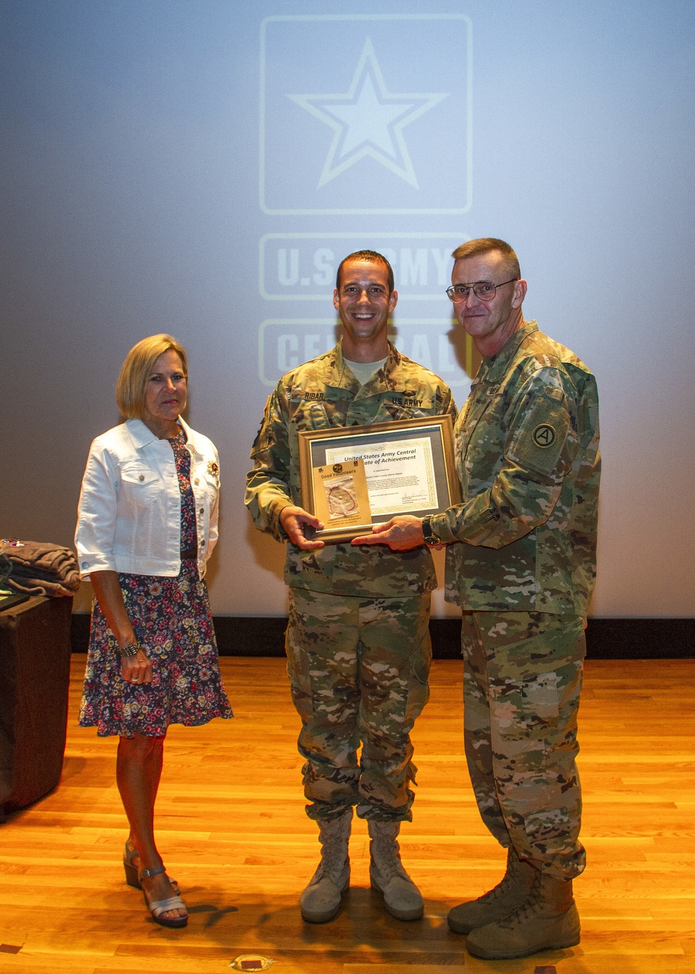 U.S. Army Central Volunteer Award Ceremony